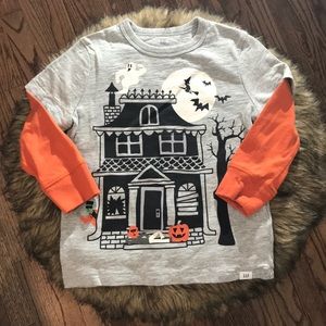 GAP Halloween Faux Layered Shirt. Size 2T.